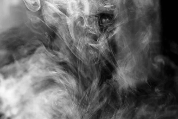 Real smoke hi-res texture for designers — Stock Photo, Image