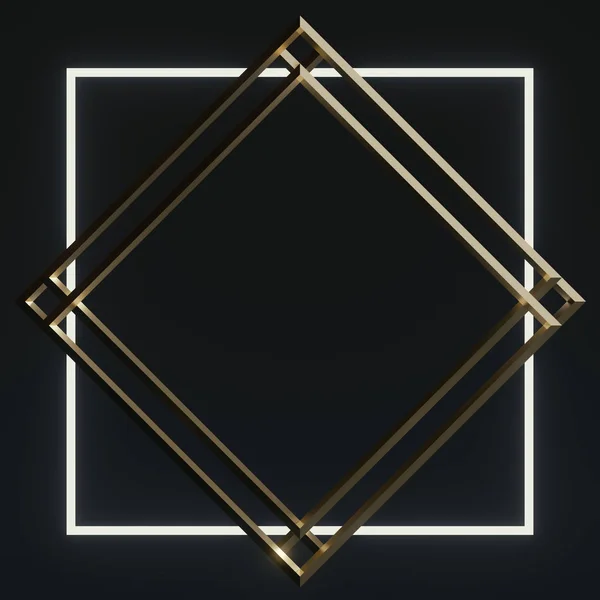 Soyut şekil 3d oluşturma çerçeve arkaplanı