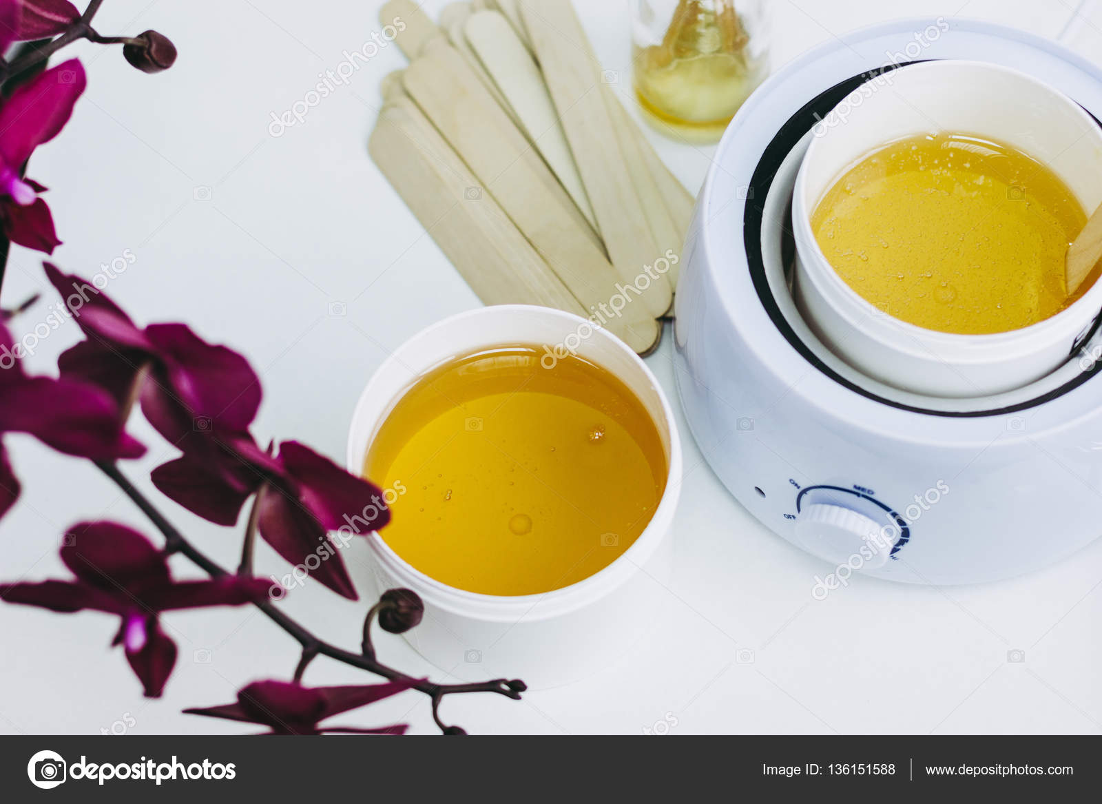 Paste For Sugaring In Beauty Salon Stock Photo C Cellar Door