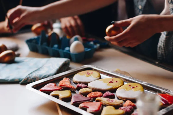 Pasqua biscotti fatti in casa — Foto Stock