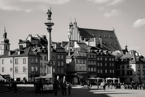 战争中的老城区广场 — 图库照片