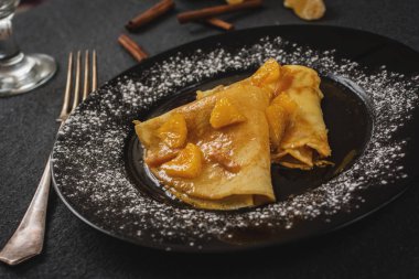 portakal ile Pancakes