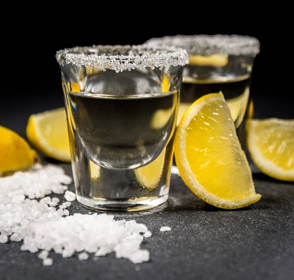 Tequila citrommal — Stock Fotó
