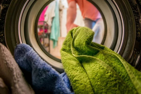 Intérieur de la machine à laver — Photo