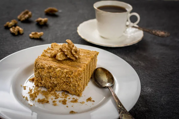 Traditionele honing cake — Stockfoto