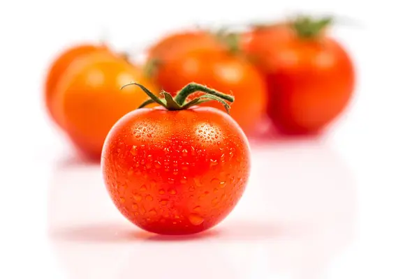 Tomato on white — Stock Photo, Image