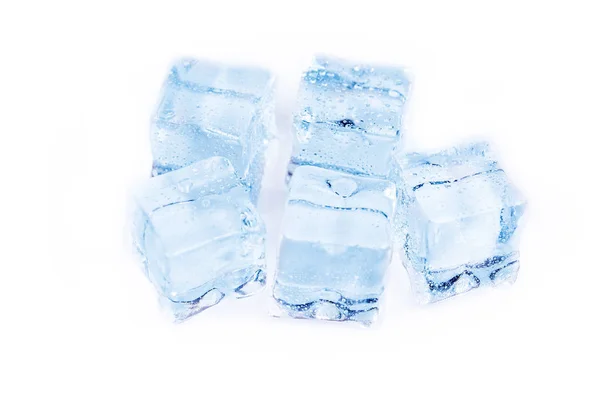 Muchos cubitos de hielo — Foto de Stock