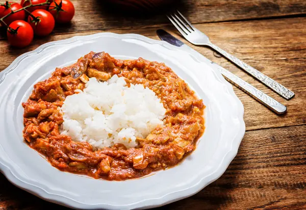 Indian tikka masala — Stock Photo, Image