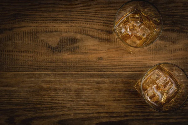 Whisky con ghiaccio — Foto Stock