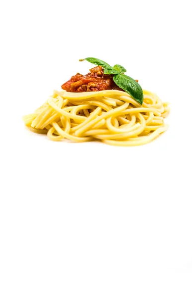Makarony włoskie spaghetti — Zdjęcie stockowe