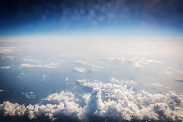 航空機の窓からの眺め — ストック写真