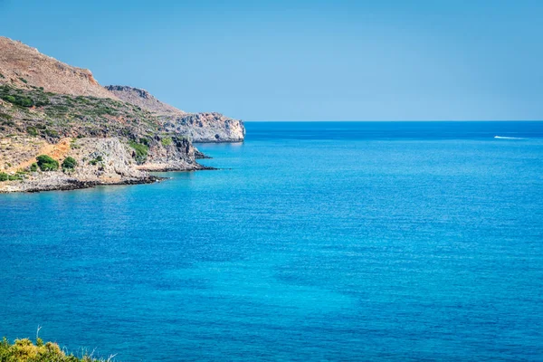 Playa del océano en Creta — Foto de Stock