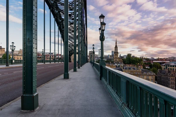 Tyne Bridge, Newcastle upon Tyne, Inglaterra, Reino Unido — Fotografia de Stock