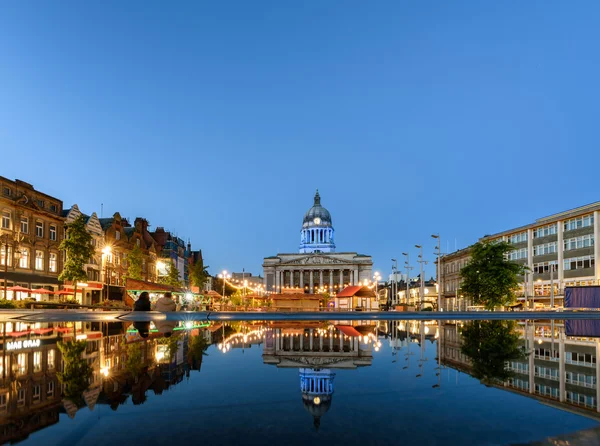 Nottingham Belediye Binası, İngiltere — Stok fotoğraf