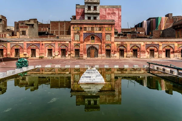 Masjid Wazir Khan Lahore Punjab Paquistão — Fotografia de Stock