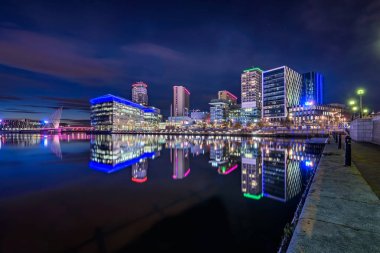 Media city Manchester İngiltere'de 
