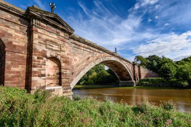 Grosvenor köprü Chester İngiltere İngiltere
