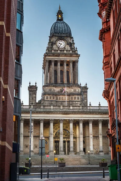 Ayuntamiento de Leeds, Inglaterra — Foto de Stock