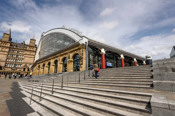 Lime Street station, Liverpool Inglaterra Reino Unido — Fotografia de Stock