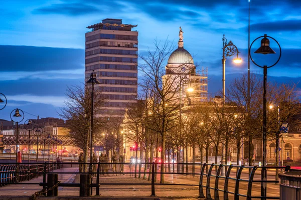 Custom House And Liberty Dublino, Irlanda-Europa — Foto Stock