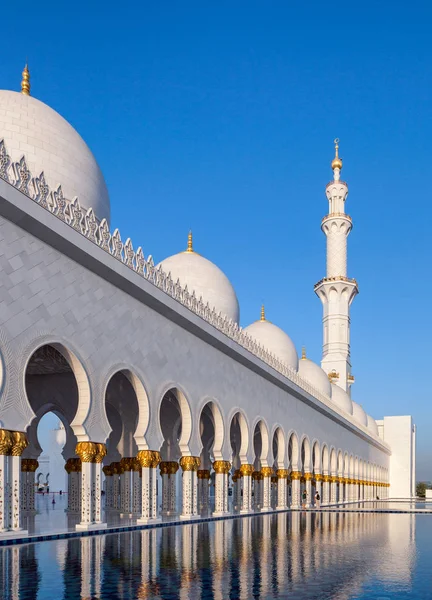 Sheikh Zayed moskee Abu Dhabi, Verenigde Arabische Emiraten — Stockfoto