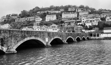 Balıkçı köyü Cornwall İngiltere 
