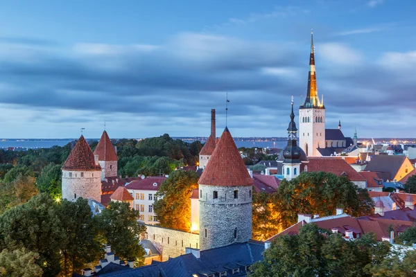 Olafs kerk Tallinn Estland — Stockfoto