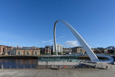 Millennium bridge Gateshead clipart