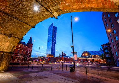 Beetham Kulesi Manchester İngiltere'de