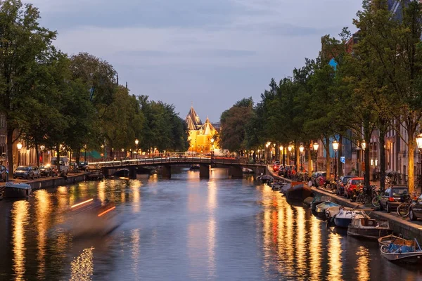 オランダ、アムステルダムを風景します。 — ストック写真