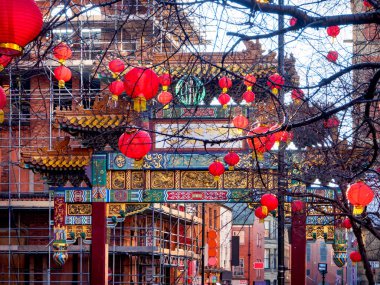 Manchester China Town İngiltere 