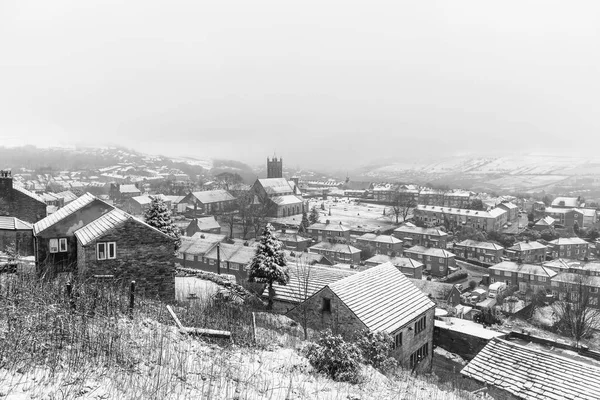 София село в великий Манчестер — стокове фото