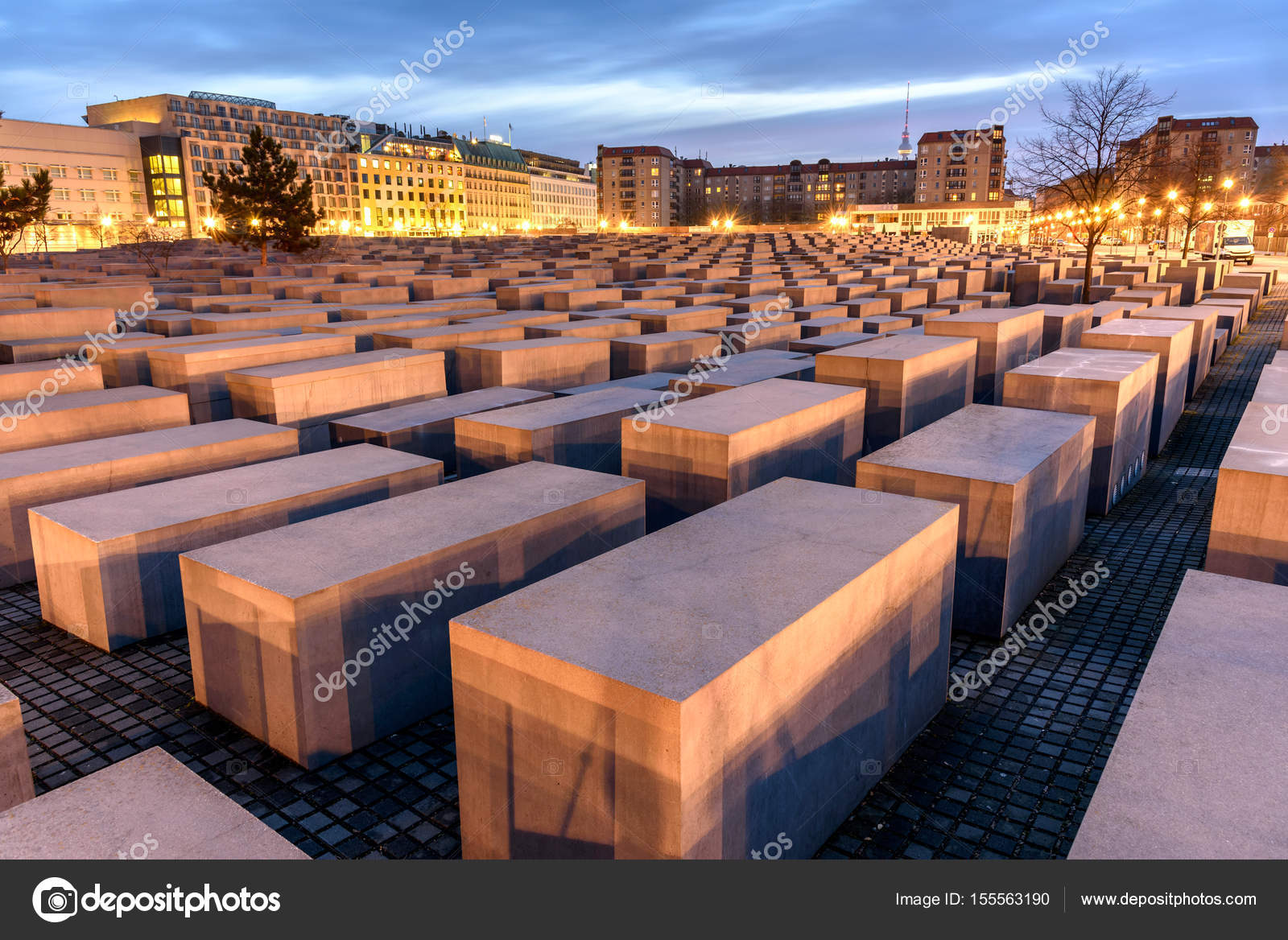Holocaust Memorial Near Brandenburg Gate Stock Editorial Photo C Sakhanphotography 155563190