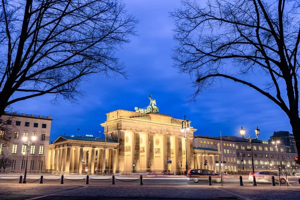 Bradenburg brána v Berlíně — Stock fotografie