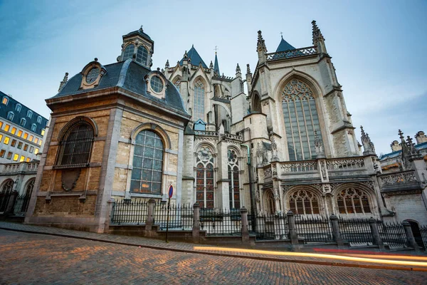 St. Michael and Gudula Cathedral — Stock Fotó