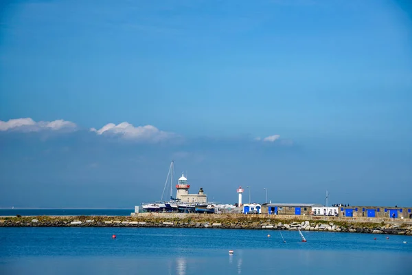 Howth harbour világítótorony — Stock Fotó