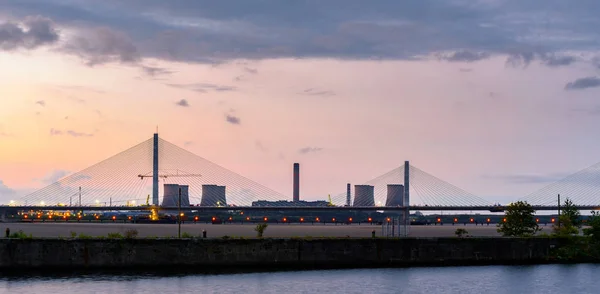 Coal powered power station — Stock Photo, Image