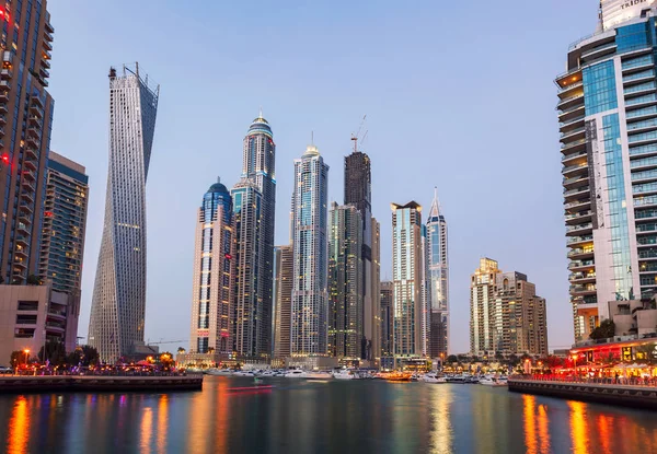 Дубай Марина ОАЕ — стокове фото