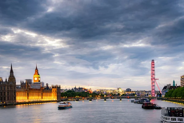 Zobacz panoramę Londynu — Zdjęcie stockowe