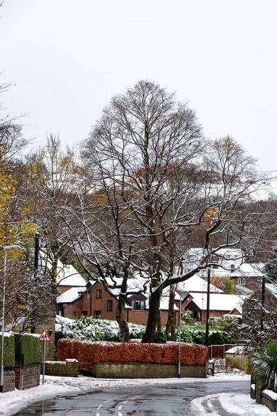 Winterlandschaft england uk — Stockfoto