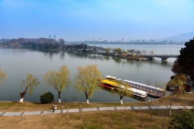 Xuanwu Lake Nanjing China Asia clipart