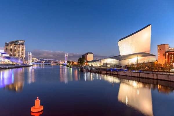 Imperial War Museum Manchester İngiltere'de — Stok fotoğraf