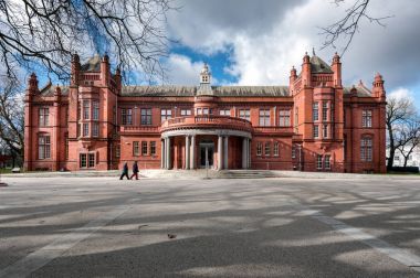 Whitworth Art Gallery Manchester İngiltere'de