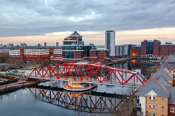 Detroit-Brücke, Manchester — Stockfoto