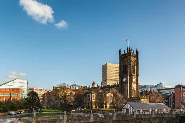 Kathedrale von Manchester — Stockfoto