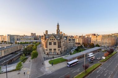 Bradford şehir merkezinin görünümü
