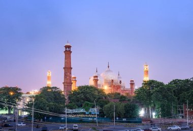 Badshahi Camii Babür dönemi cami Lahore, Punjab, Pakistan