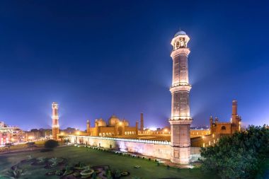 Badshahi Camii Babür dönemi cami Lahore, Punjab, Pakistan