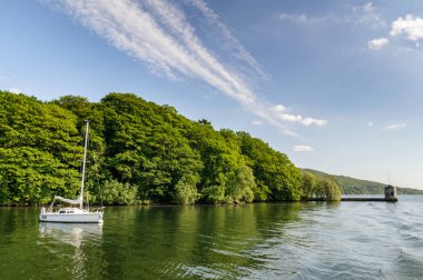 Windermere Gölü'kalbinde Lake District, Amerika Birleşik Devletleri.
