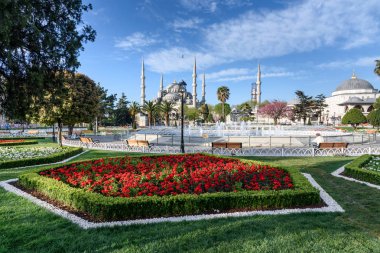 Şehzade Camii Bahçe Manzaralı, Istanbul, Türkiye.